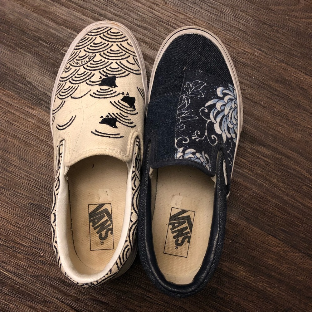 Vans slip on